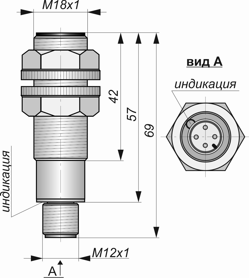 И09-Р(гайки GP-M18x1)