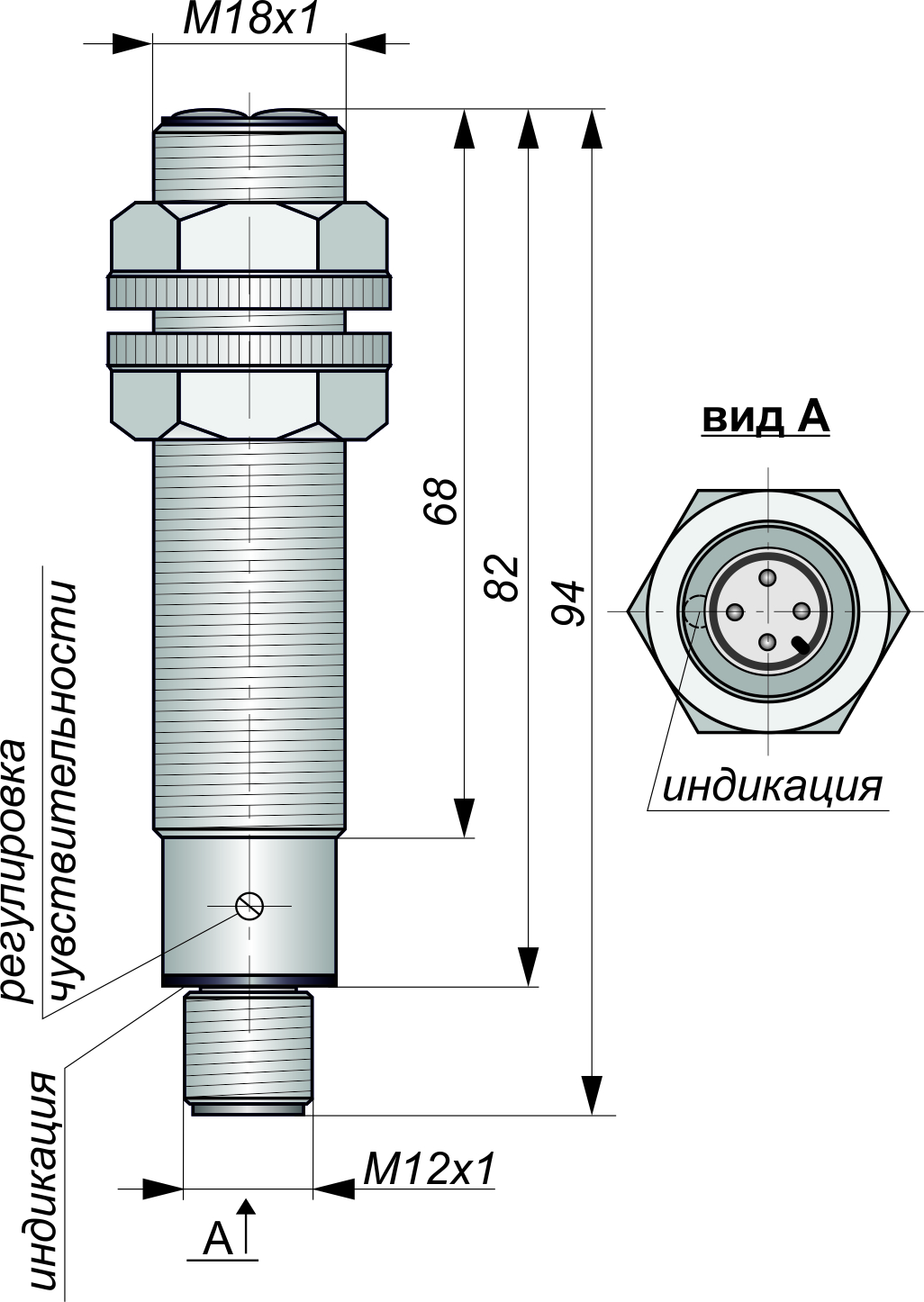 Габаритный чертеж