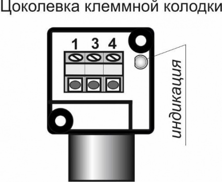 Датчик бесконтактный индуктивный И09-NC-PNP-K(Л63)